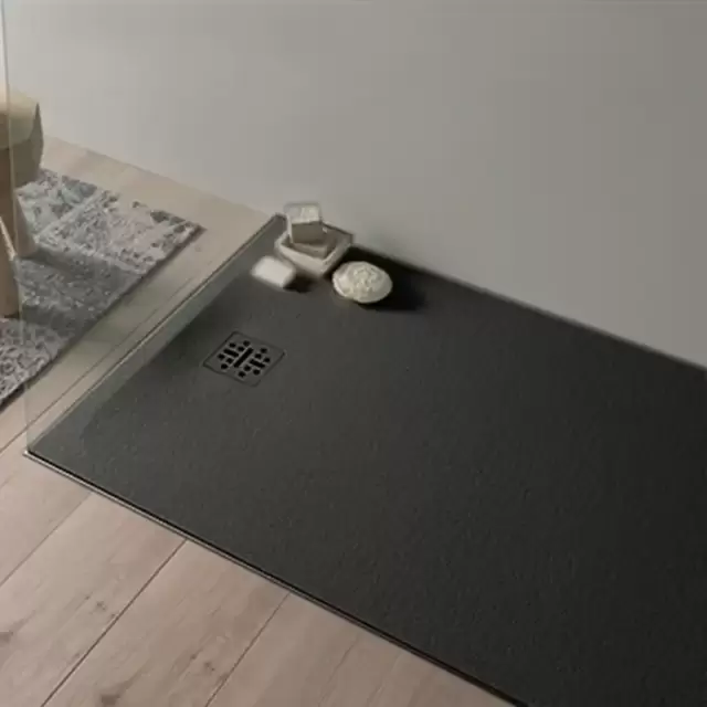 Globo Docciapietra Душевой поддон, 120x90см, цвет: черный