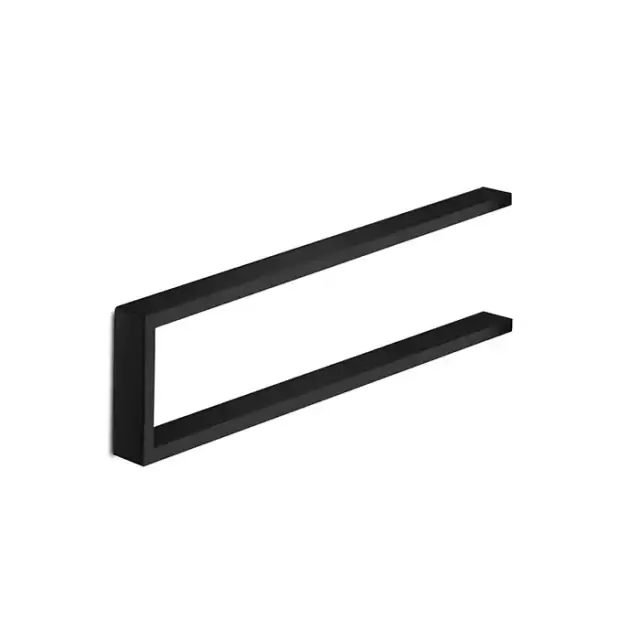 3SC SK Полотенцедержатель U-образный, плечо 35см, цвет: черный матовый