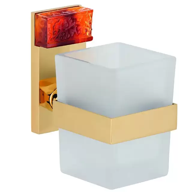 THG Ginkgo Стакан, подвесной, цвет: золото/хрусталь