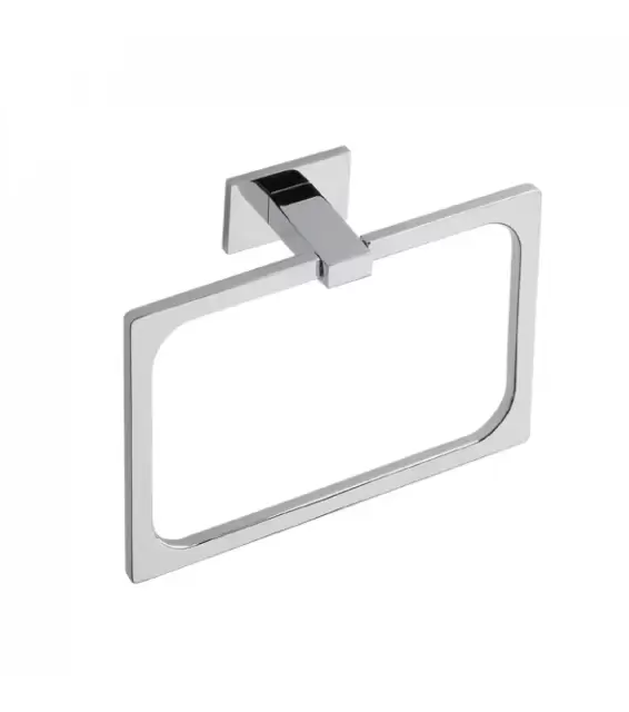 Colombo Look Полотенцедержатель кольцо 20х14см, цвет: хром