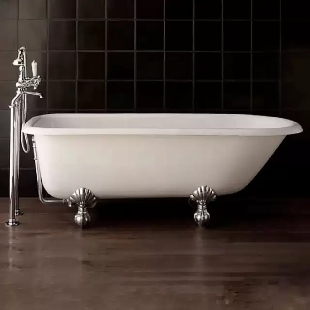 Devon&Devon Kensington Ванна чугунная отдельностоящая 154х78хh63,4 см, цвет: белый