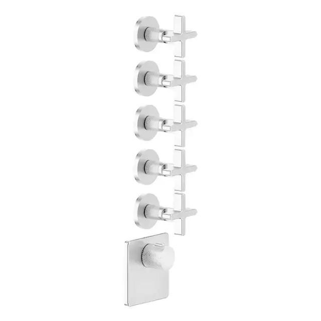 Gessi Inciso Смеситель для душа, встраиваемый, термостатический, внешняя часть, цвет: хром