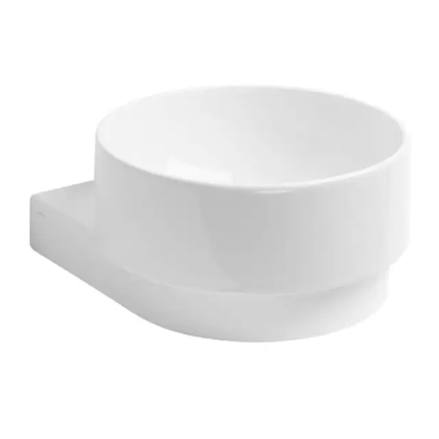 Simas Po-mo Раковина 37x43x19Hсм., подвесная, без отв., без перелива, цвет: белый