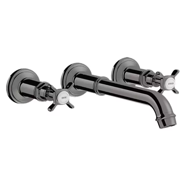 Axor Montreux Смеситель для раковины, встраиваемый, излив: 22.5см., цвет: полированный черный хром