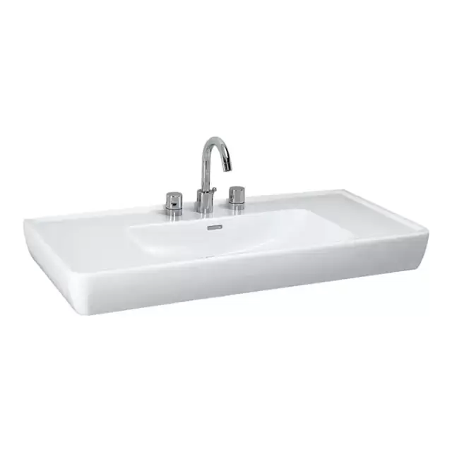 Laufen Pro A  Раковина накладная/подвесная 1050x480x115 мм., с 1 отверстием для смесителя по центру, цвет: белый