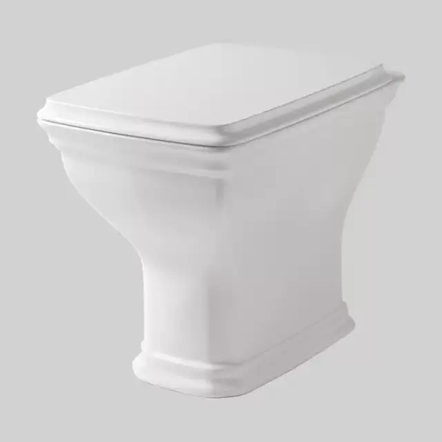 Artceram CIVITAS  Унитаз напольный 36х54 см, слив в пол, цвет: белый