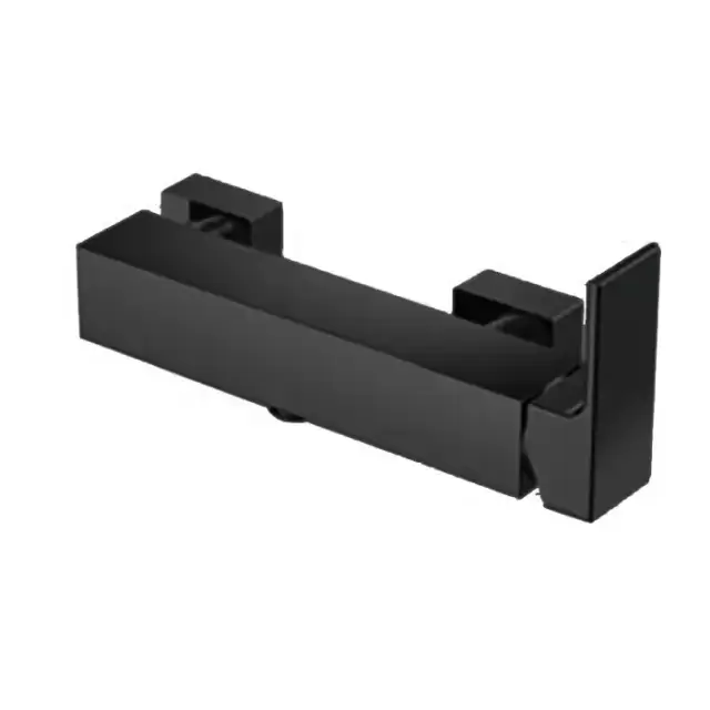 Gattoni Kubik Смеситель для душа, однорычажный, вывод снизу, цвет: черный матовый