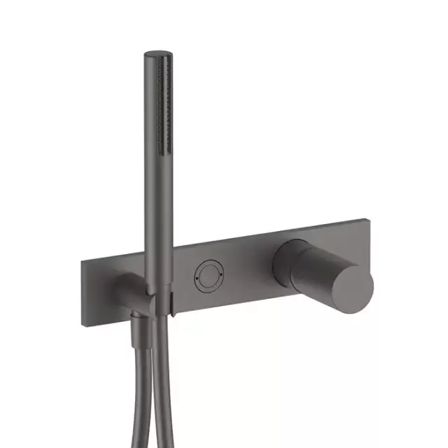 Fantini Milano Встраиваемый смеситель для душа, цвет: Matt Gun Metal PVD