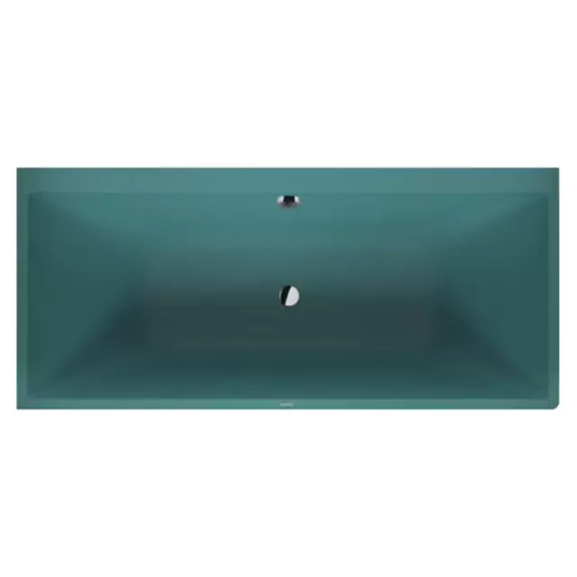 Duravit Vitrium Ванна встраиваемая 180x80см, Sx, с ножками, с2 наклонами для спины, прямоугольная, цвет: аквамарин матовый
