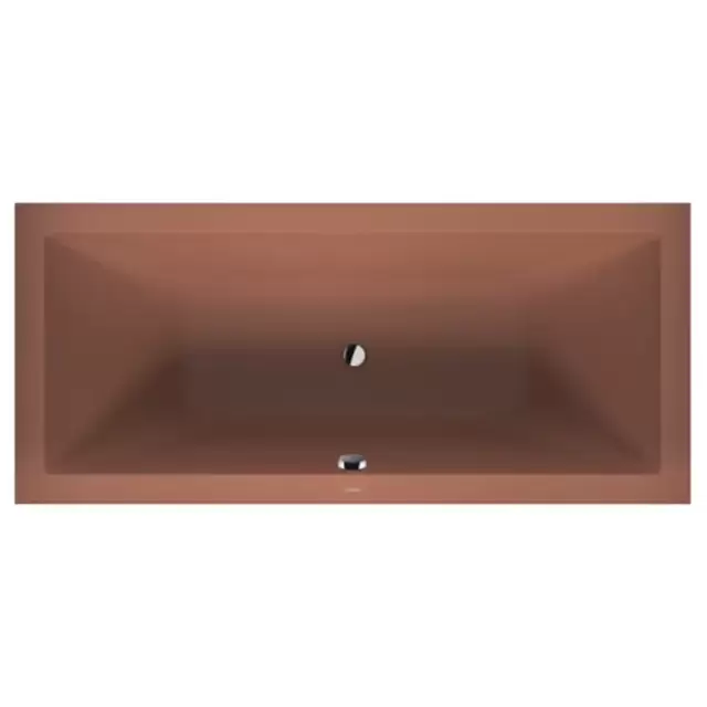 Duravit Vitrium Ванна встраиваемая 180x80cм, с ножками, с2 наклонами для спины, прямоугольная, цвет: матовая корица