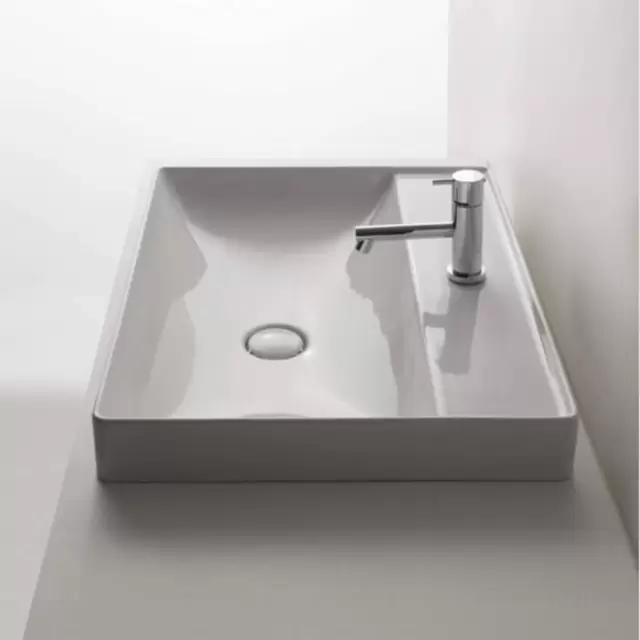 Globo T-Edge Раковина 61х46х14 см, 1 отв., цвет: белый