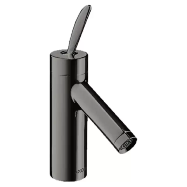 Axor Starck Cмеситель для раковины, на 1 отв, с донным клапаном, цвет: полированный черный хром