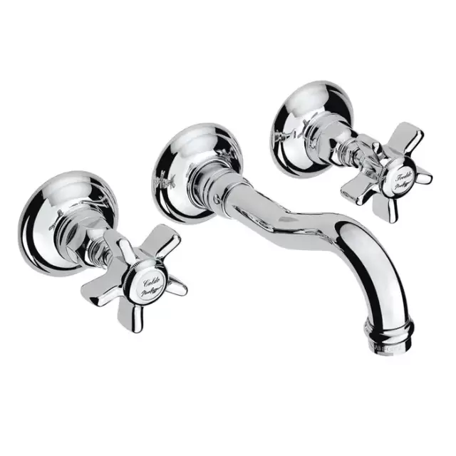 Nicolazzi Dames Anglaises Смеситель для раковины с 2мя ручками, цвет: хром