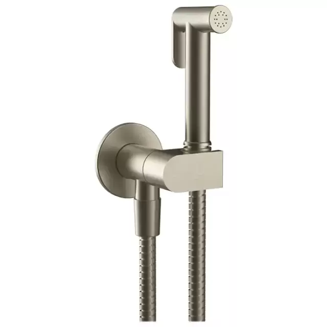 Gessi Eleganza Гигиенический душ, шланг 125см, цвет: Finox Brushed Nickel