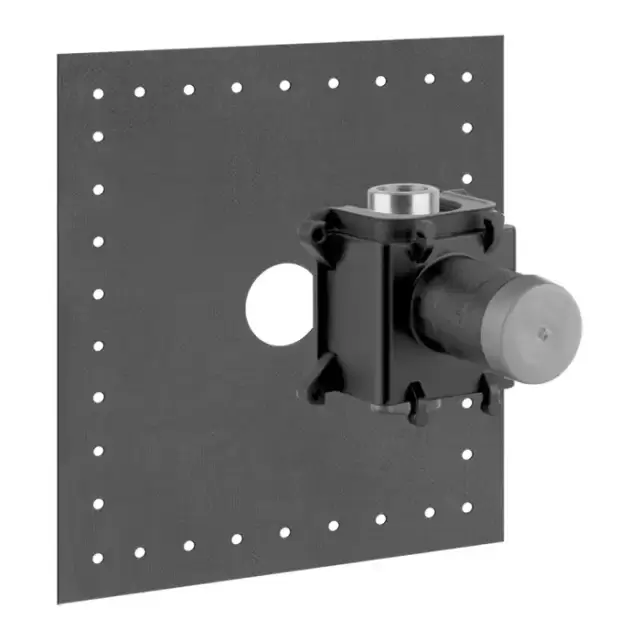 Gessi Eleganza Встраиваемый запорный вентиль для термостатического смесителя, подключение на 3/4&rdquo;, цвет: хром