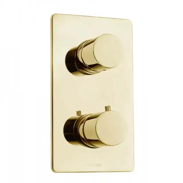 Bossini Oki Термостат для душа, встраиваемый, с девиаторм 1/2/3/4/5, цвет: золото