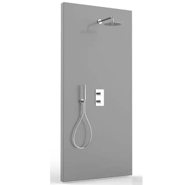 Bossini Tetis Душевая система: верхний душ &Oslash;25см., ручной душ и шланг 150см., цвет: хром