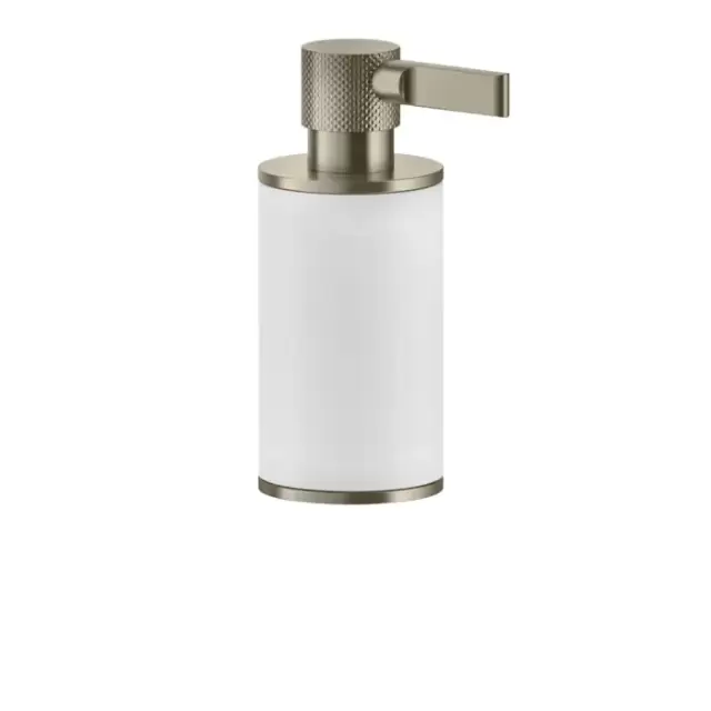 Gessi Inciso Дозатор для жидкого мыла настольный, цвет: белый/finox