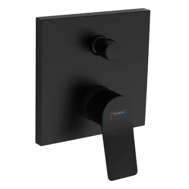 Hansgrohe Vivenis Смеситель для ванны, встраиваемый, цвет: черный матовый