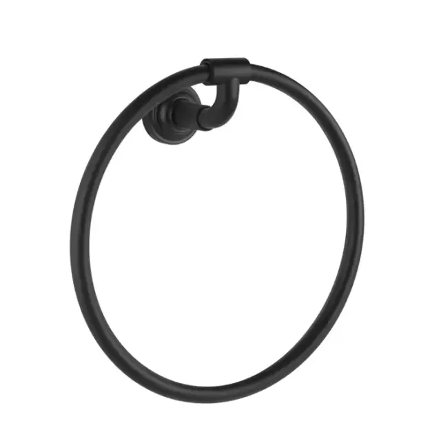 Gessi Venti20 Полотенцедержатель-кольцо, цвет черный матовый