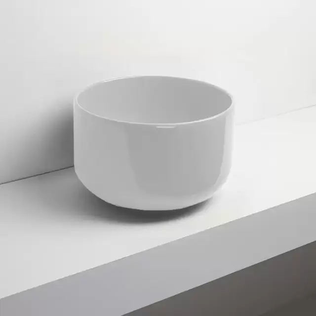 Simas Balloon Раковина накладная, 40xh25см., без отв., без перелива, цвет: белый