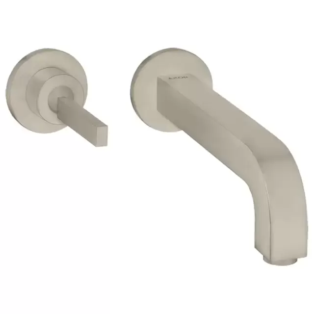 Axor Citterio Смеситель для раковины 160, встраиваемый, излив: 16см., цвет: шлифованный никель