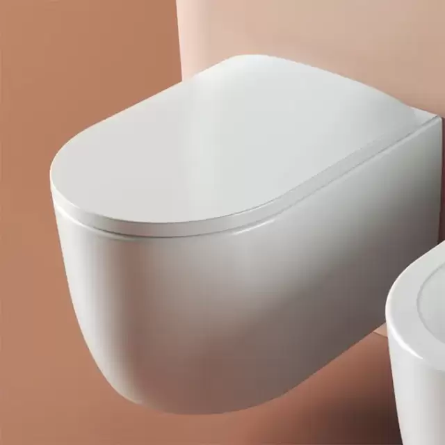 Artceram Monet Унитаз подвесной 36х52см, Rimless, цвет: белый матовый