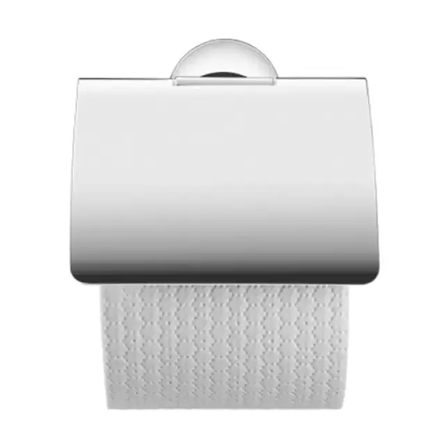 Duravit Starck T Держатель туалетной бумаги с крышкой, подвесной, цвет: хром