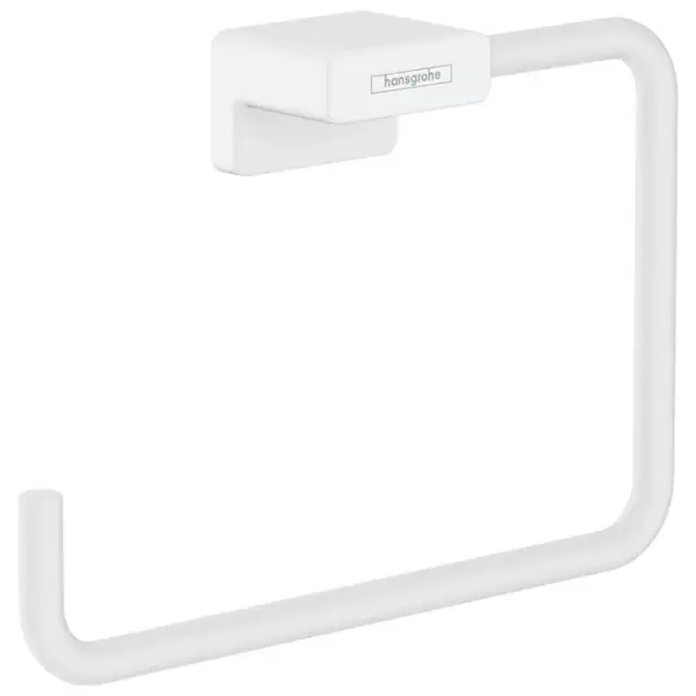 Hansgrohe AddStoris Полотенцедержатель 18.9см., кольцо, цвет: белый матовый