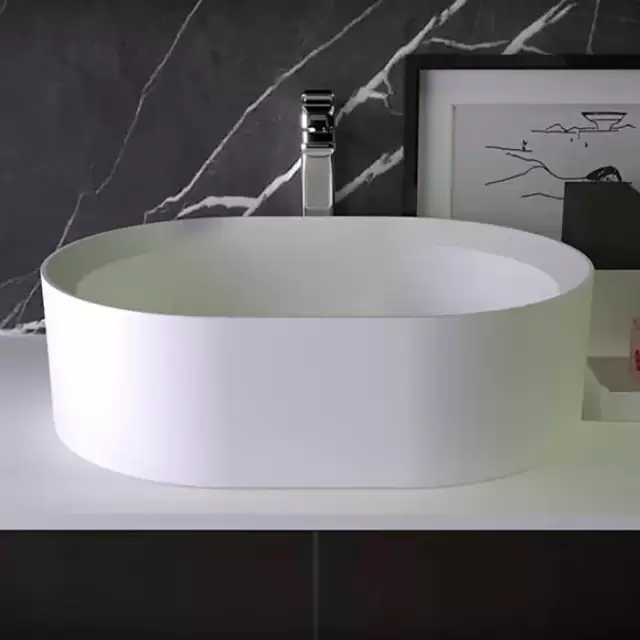 KNIEF Pearl Раковина 50х40х15 см, без отв., накладная, без перелива, цвет: белый матовый