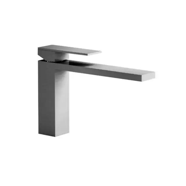 Fantini Mint Смеситель для раковины, 1 отверстие, удлиненный излив, цвет: нержавеющая сталь