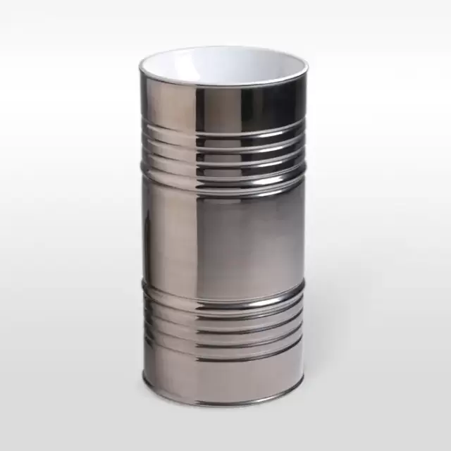 Kerasan Artwork Раковина 45х90 см, без отв., свободностоящая "BARREL", слив в стену, цвет: белый / платина