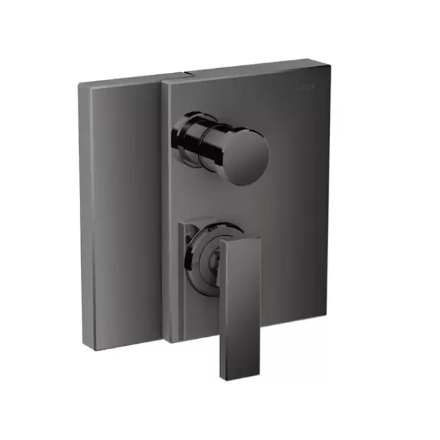 Axor Edge Смеситель для ванны, встраиваемый, внешняя часть, цвет: черный