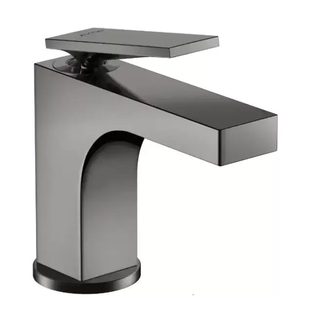 Axor Citterio Смеситель для раковины, 1 отв., с донным клапаном, цвет: полированный черный хром