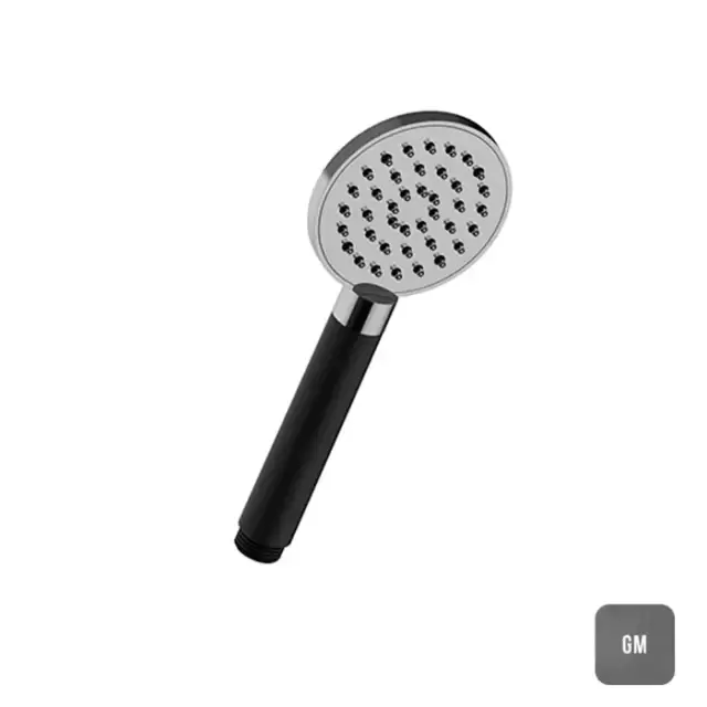 Almar Ручной душ, Posh D90см., с одним типом струи, цвет: оружейный металл брашированный PVD