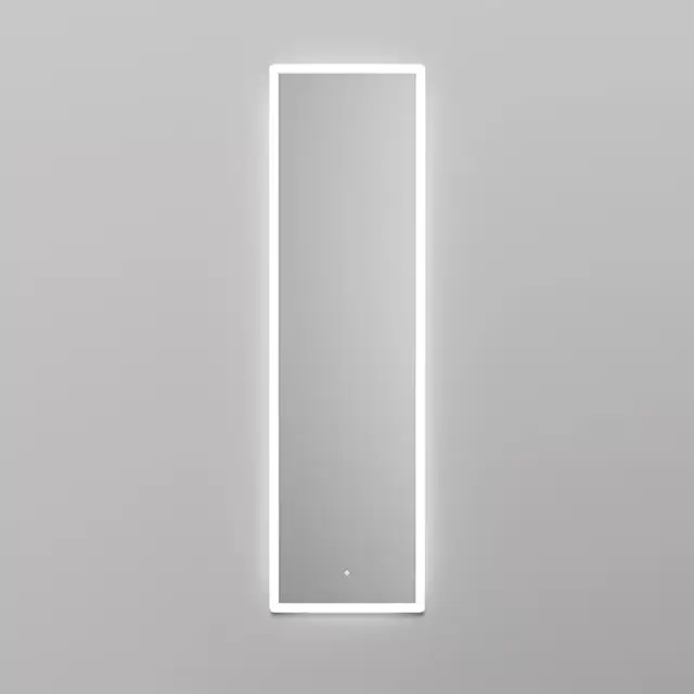 Salini Armonia Зеркало для ванны 45х158.5х2.5см., фоновая и фронтальная подсветка 3в1, сенсорный выключатель, крепления, без подогрева