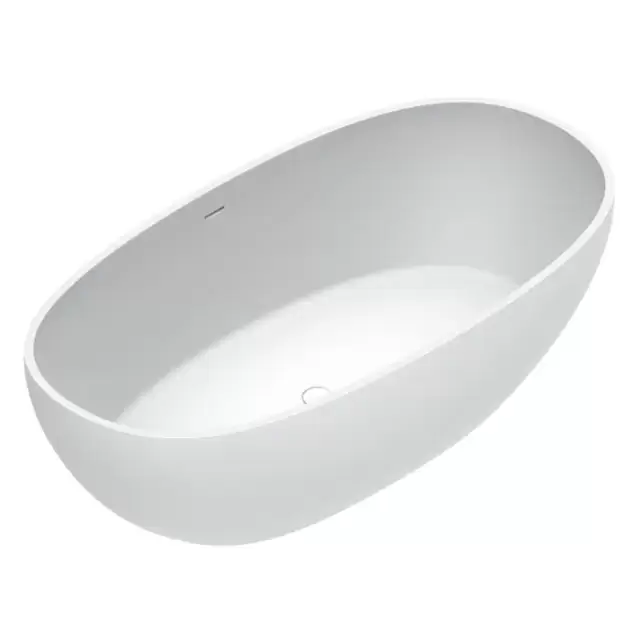 Catalano Solid Ванна отдельностоящая 176х91хh52см, с переливом, сифон в комплекте, цвет: белый матовый