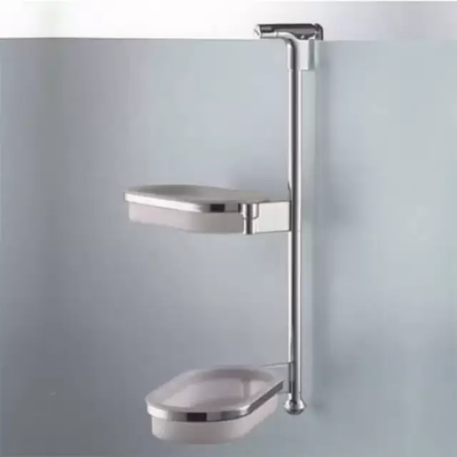 Colombo Isole Piantane штанга с 2 полочками, цвет: хром