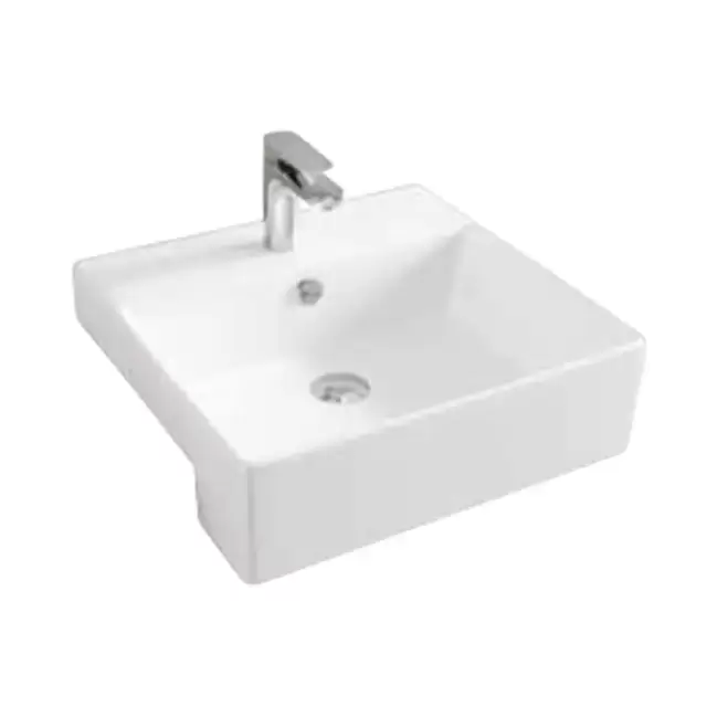 Artceram QUADRO Semincasso Раковина 50x48 см, 1 отв., цвет: белый