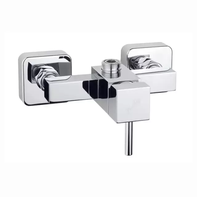 Nicolazzi Antelao Смеситель для душа на 2 отверстия, настенный, вывод сверху 3/4", цвет: хром