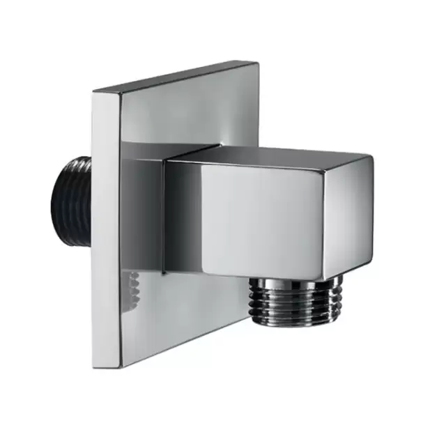 Almar Square Подключение для шланга, квадратное, цвет: хром