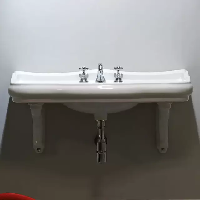 Kerasan Retro 100 Раковина 100х54.5 см, с 1 отв., цвет: белый