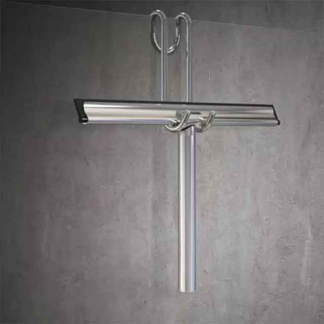 Novellini Frame Водосгон для стеклянных ограждений, цвет: хром