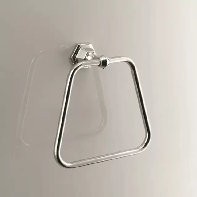 Devon&Devon Jubilee Полотенцедержатель кольцо, подвесной 20см., подвесной, цвет: никель блестящий