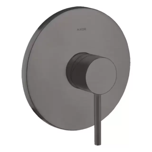 Axor Starck Смеситель для душа, встраиваемый, цвет: шлифованный черный хром