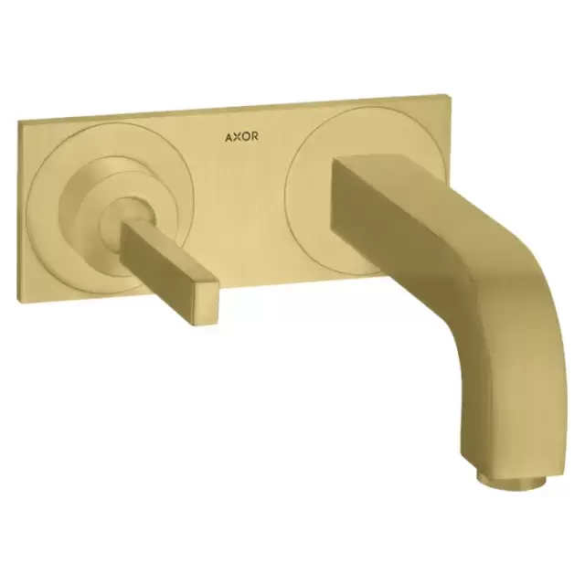 Axor Citterio Смеситель для раковины 160, встраиваемый, излив: 16см., цвет: шлифованная медь