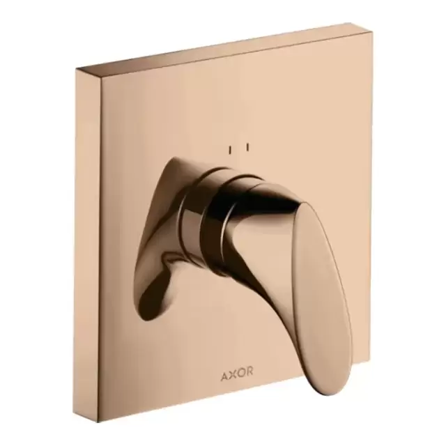Axor Starck Organic Смеситель для душа, встраиваемый, цвет: олированное красное золото