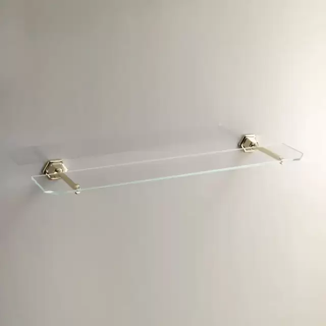 Devon&Devon Jubilee Полочка стеклянная, подвесной, цвет: золото