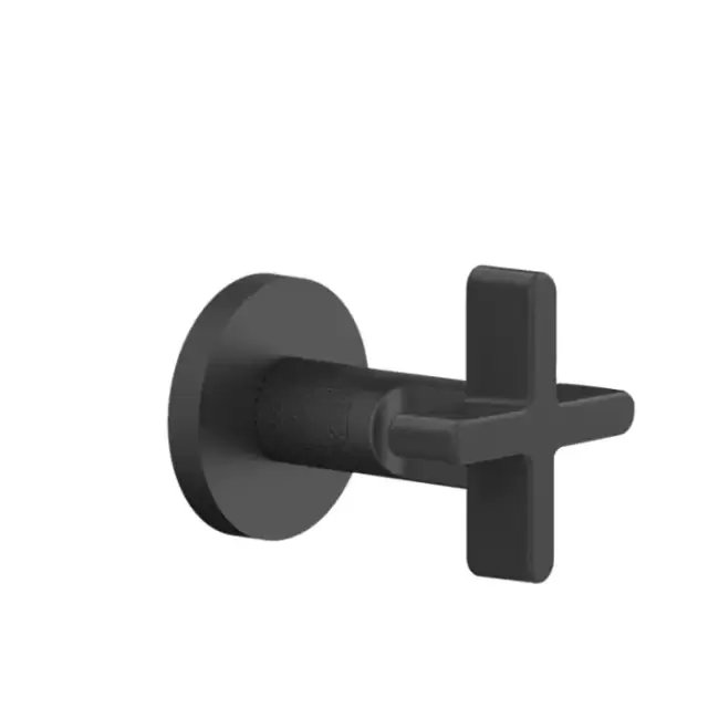 Gessi Inciso Смеситель для душа, встраиваемый, термостатический, резьба 3/4", внешняя часть, цвет: Black XL