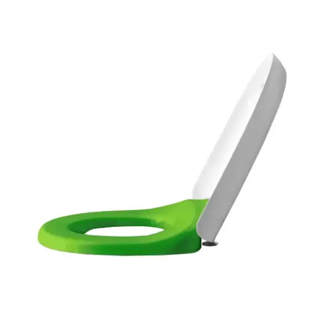 Laufen Florakids Сиденье для унитаза 8.2003.1, с микролифтом, softclose, цвет белый/зеленый